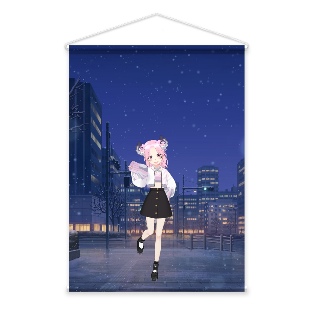 【璃苑_Rion】3月生誕祭記念日-タペストリー-G0909