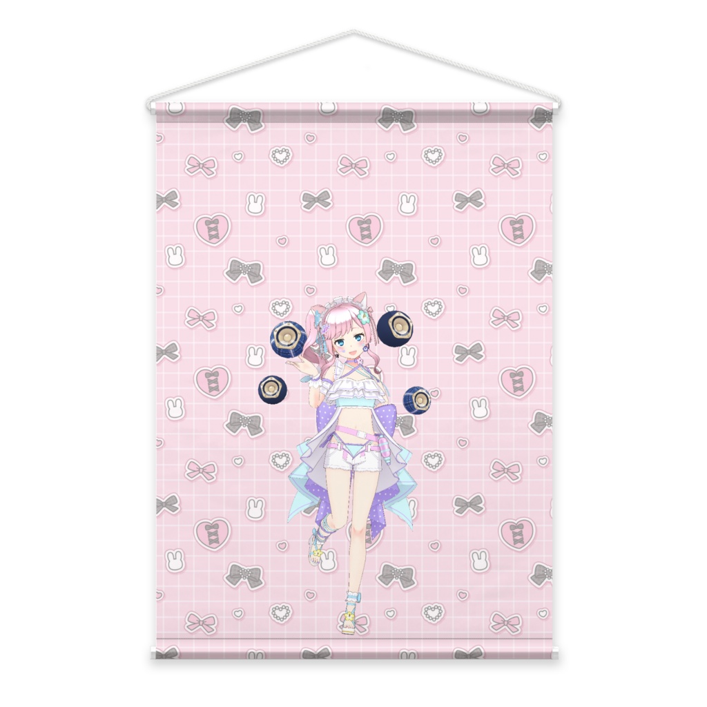 【夢宮ぽち】3月生誕祭記念日-タペストリー-G0908