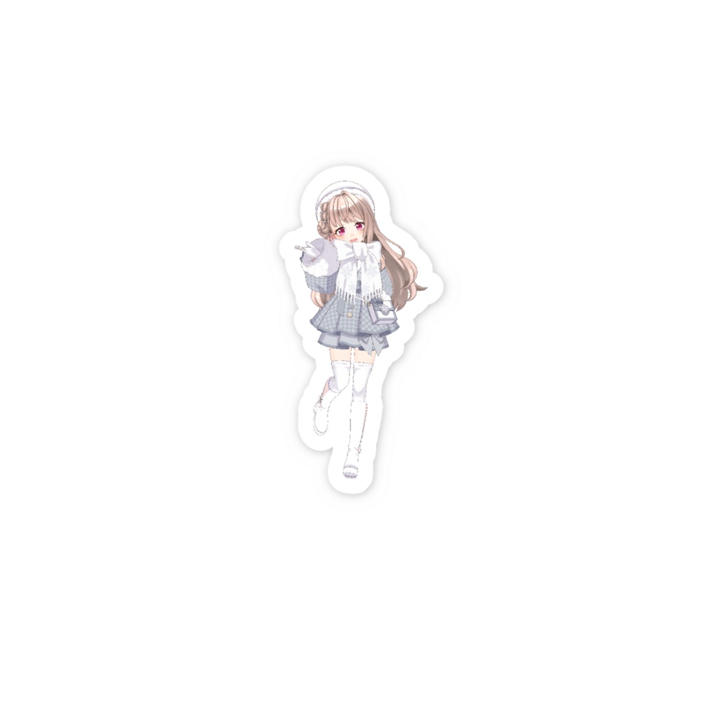 【花月 結】3月生誕祭記念日-スマホステッカー-G0906