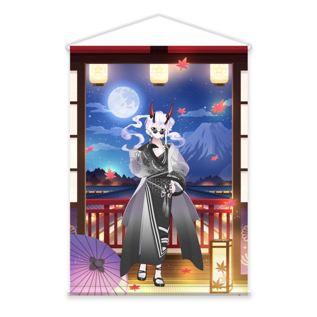 【奇乃まよい】3月生誕祭記念日-タペストリー-G0903