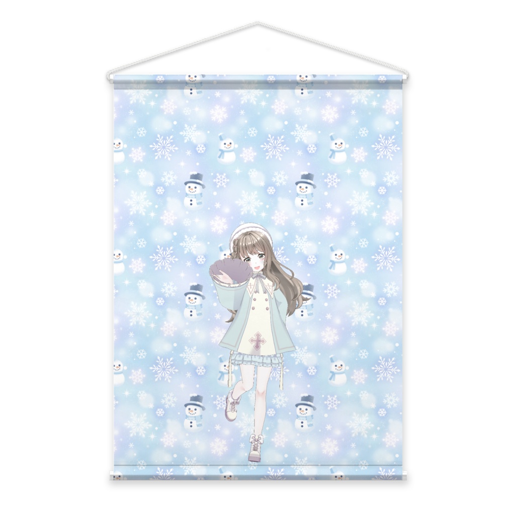 【うたちゃん】3月生誕祭記念日-タペストリー-G0899