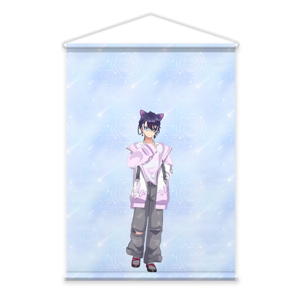 【春宮 華愛音‎】3月生誕祭記念日-タペストリー-G0897