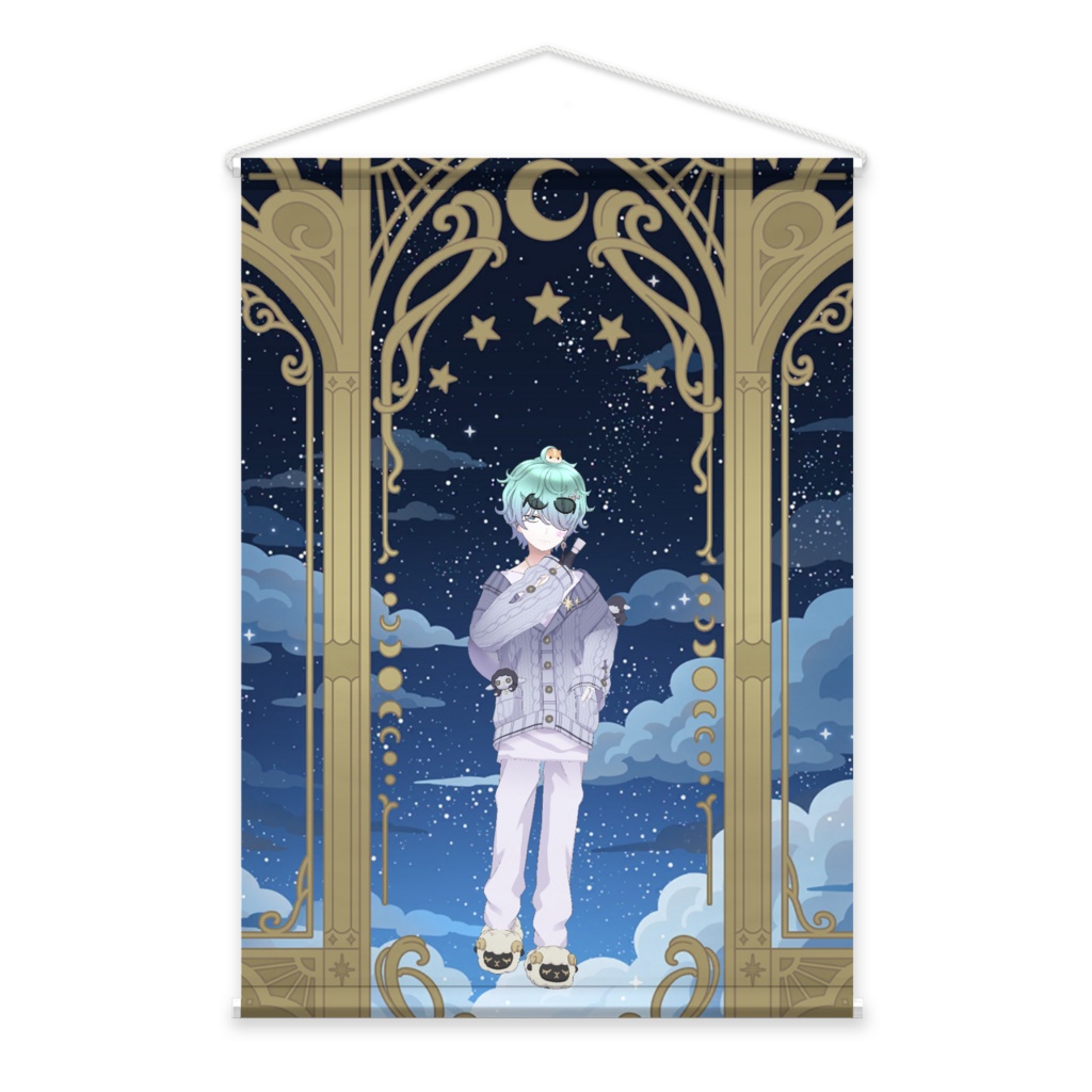 【【 K 】×【  】】3月生誕祭記念日-タペストリー-G0892