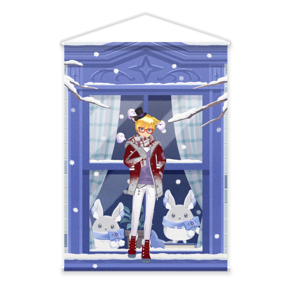 【コニ☆】3月生誕祭記念日-タペストリー-G0891