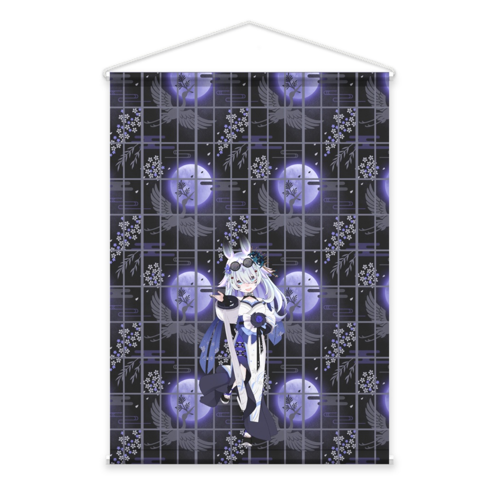 【初音雫@321】3月生誕祭記念日-タペストリー-G0874