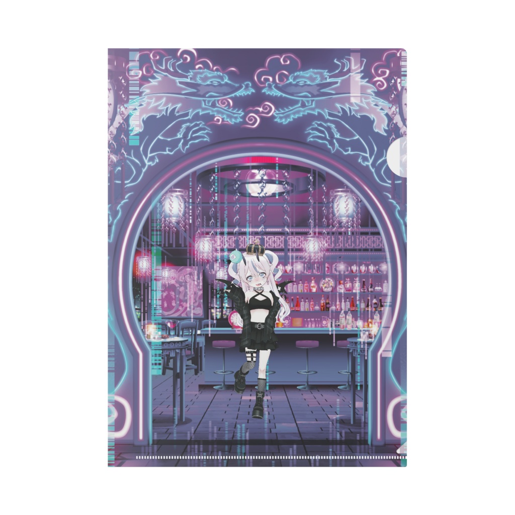 【堕天使ねむ】3月生誕祭記念日-クリアファイル-G0862