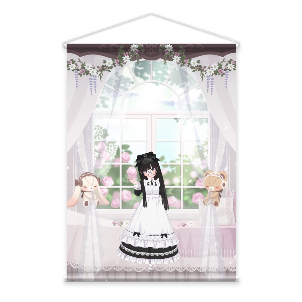 【陽之森 こば。】3月生誕祭記念日-タペストリー-G0861