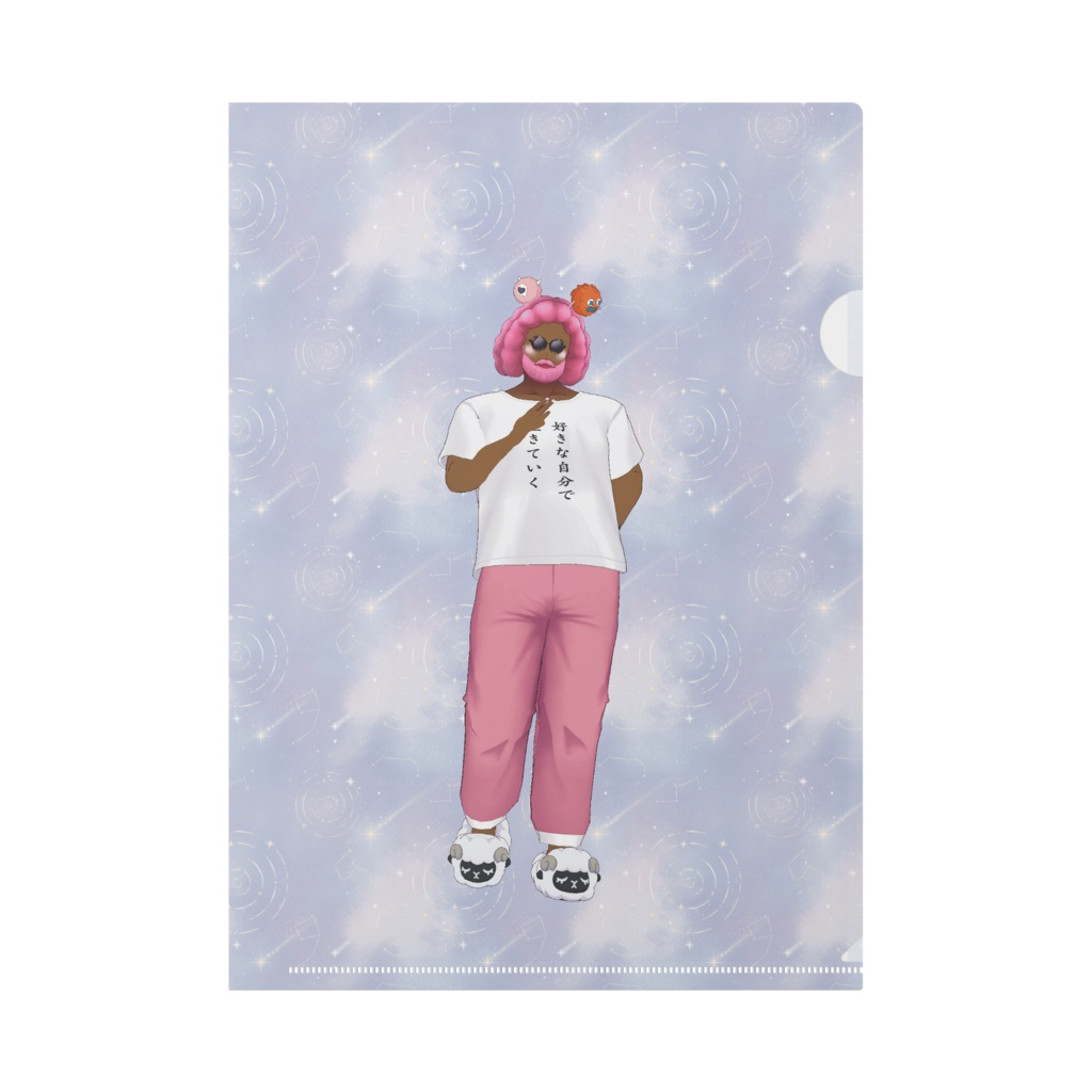 【かをりん】3月生誕祭記念日-クリアファイル-G0860