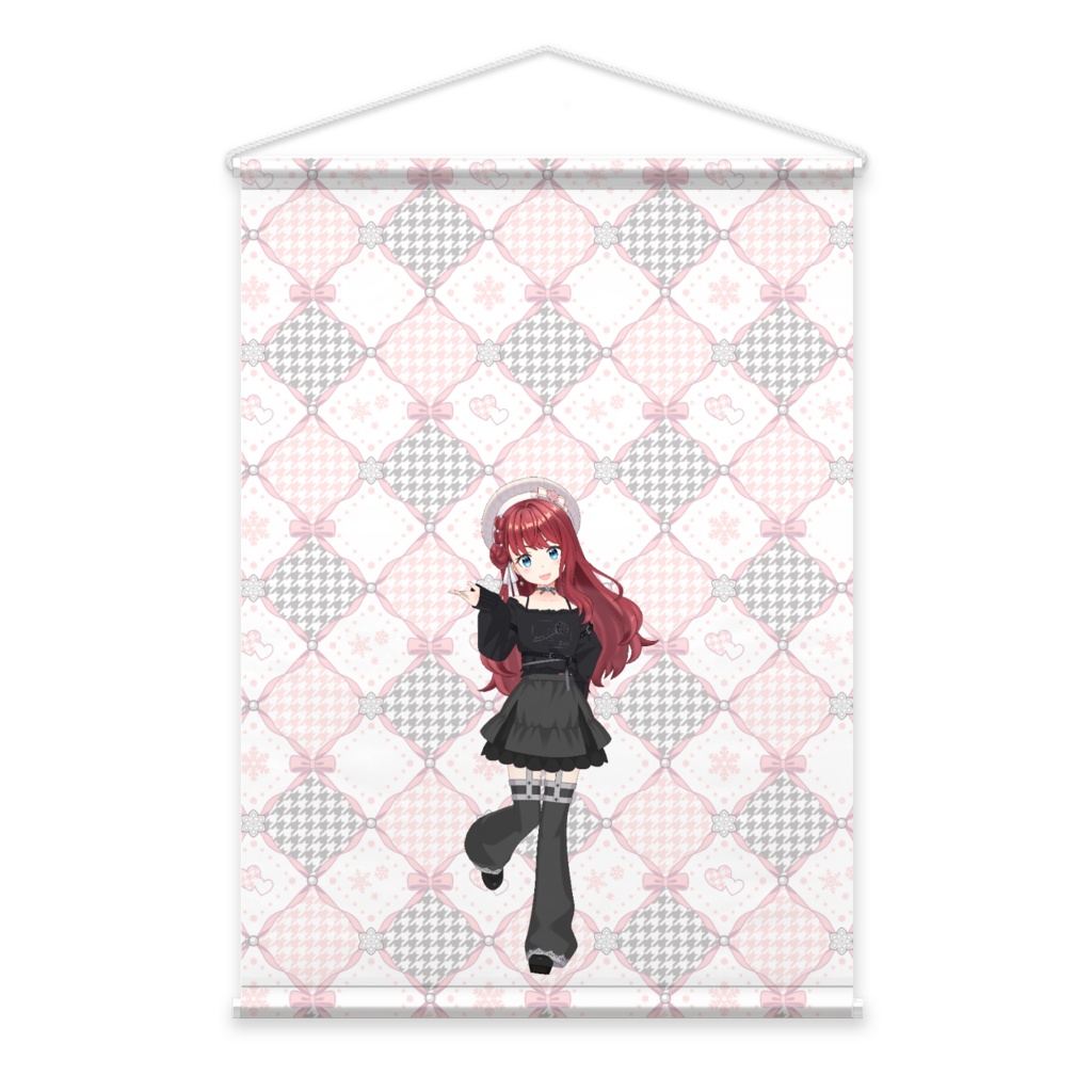 【桃瀬赤猫】3月生誕祭記念日-タペストリー-G0858