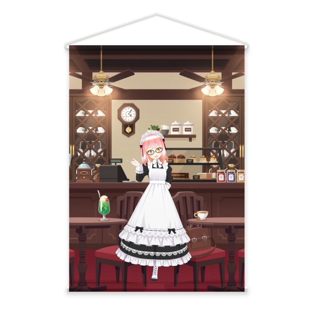 【ぽた】3月生誕祭記念日-タペストリー-G0856