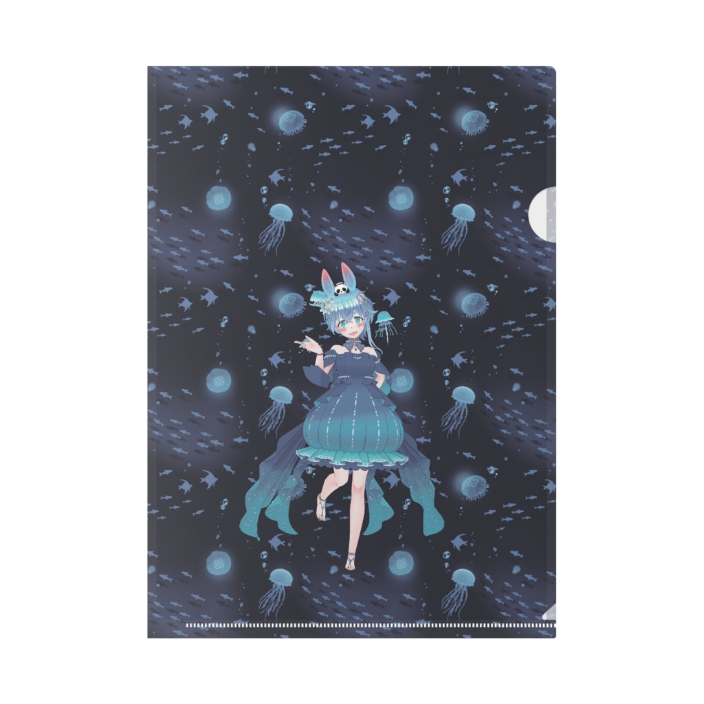 【水桜 兎々】3月生誕祭記念日-クリアファイル-G0855