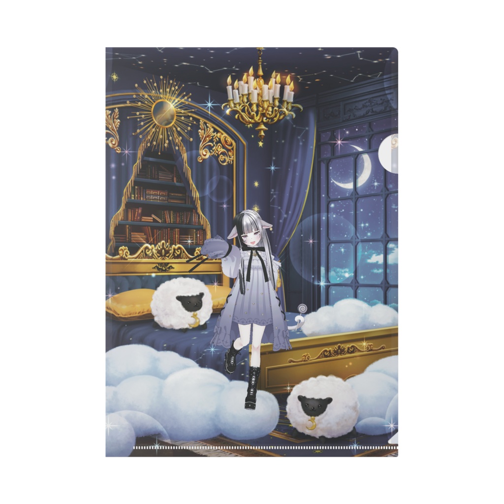 【白雲めんこ】3月生誕祭記念日-クリアファイル-G0845
