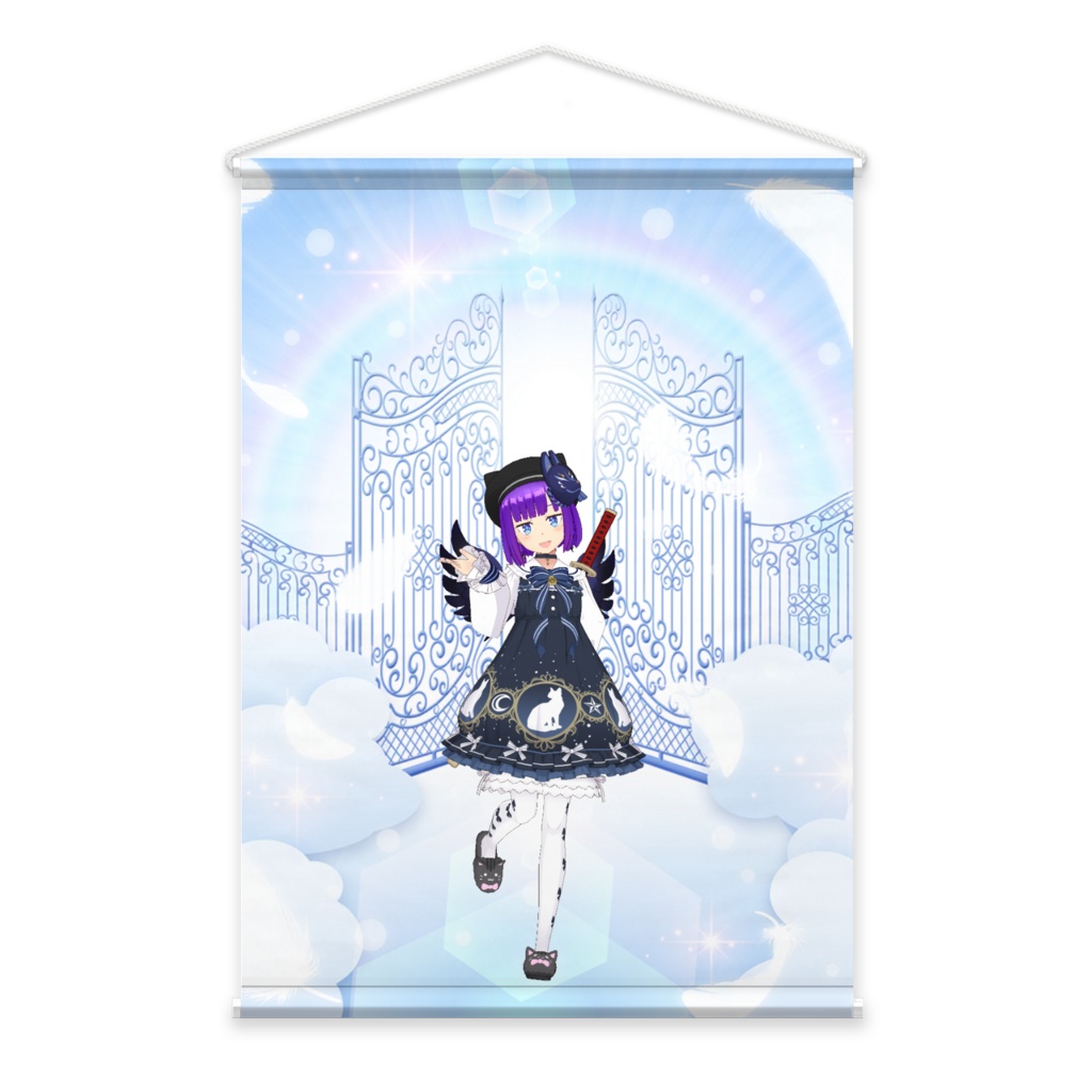 【きりか】3月生誕祭記念日-タペストリー-G0839