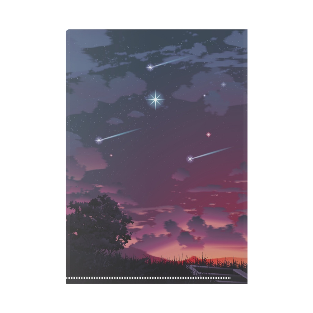 【星宮雫】3月生誕祭記念日-クリアファイル-G0834