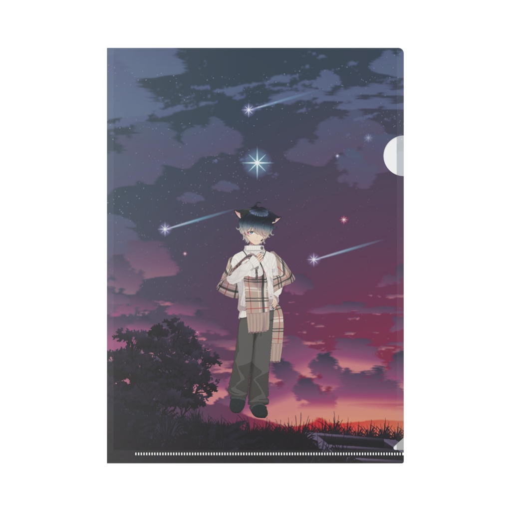 【星宮雫】3月生誕祭記念日-クリアファイル-G0834