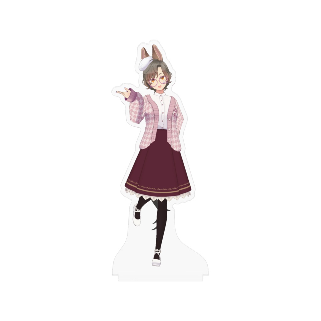 【華白 シフォン】3月生誕祭記念日-アクスタ-G0828