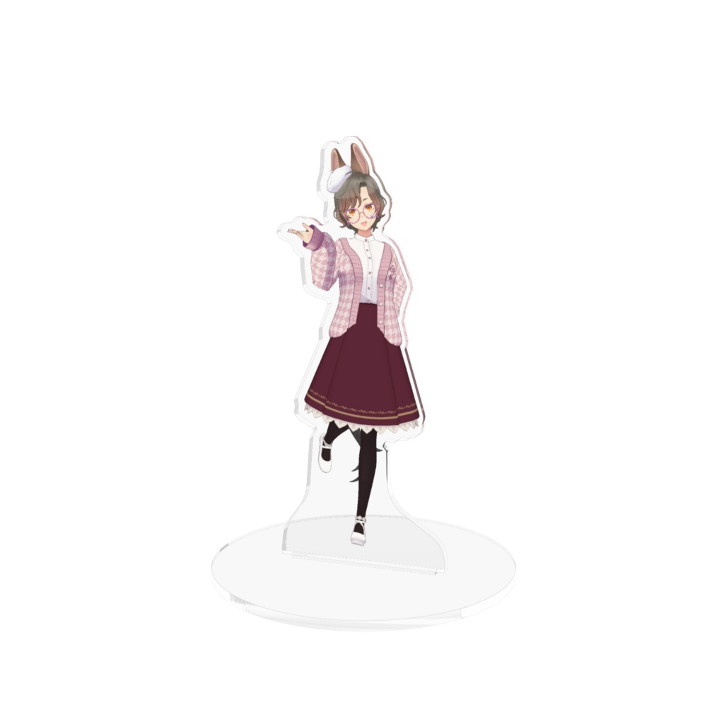 【華白 シフォン】3月生誕祭記念日-アクスタ-G0828