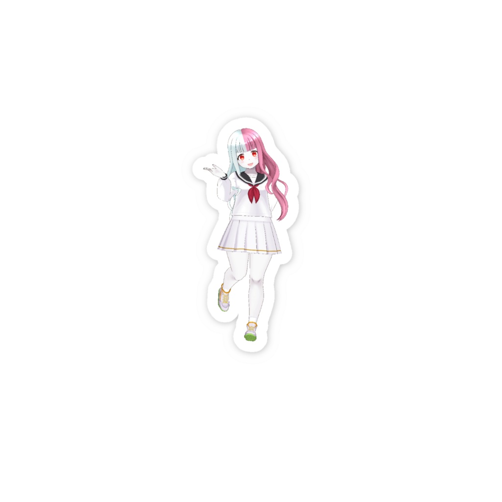 【小百合】3月生誕祭記念日-スマホステッカー-G0824