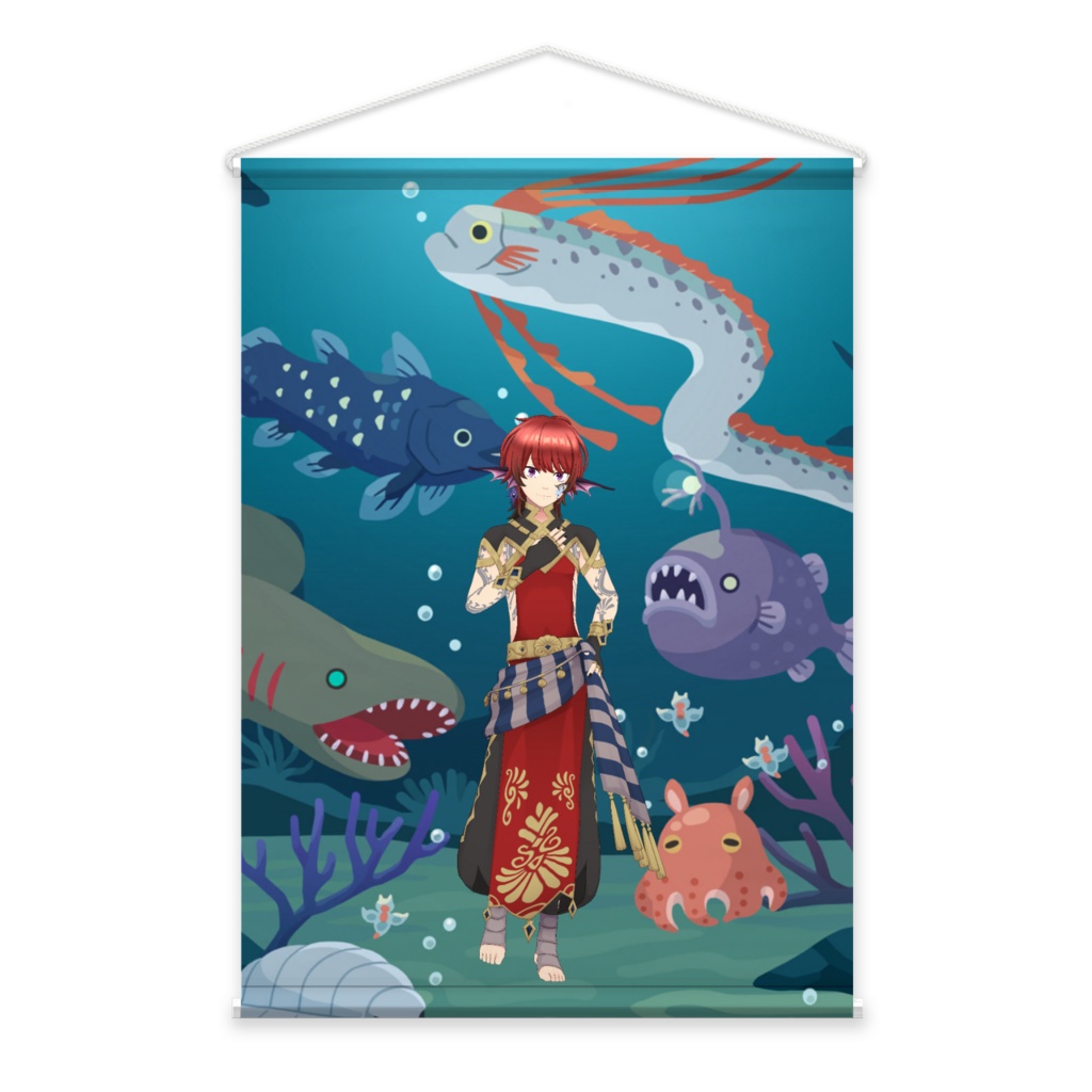 【スレイド@カサゴ】3月生誕祭記念日-タペストリー-G0823