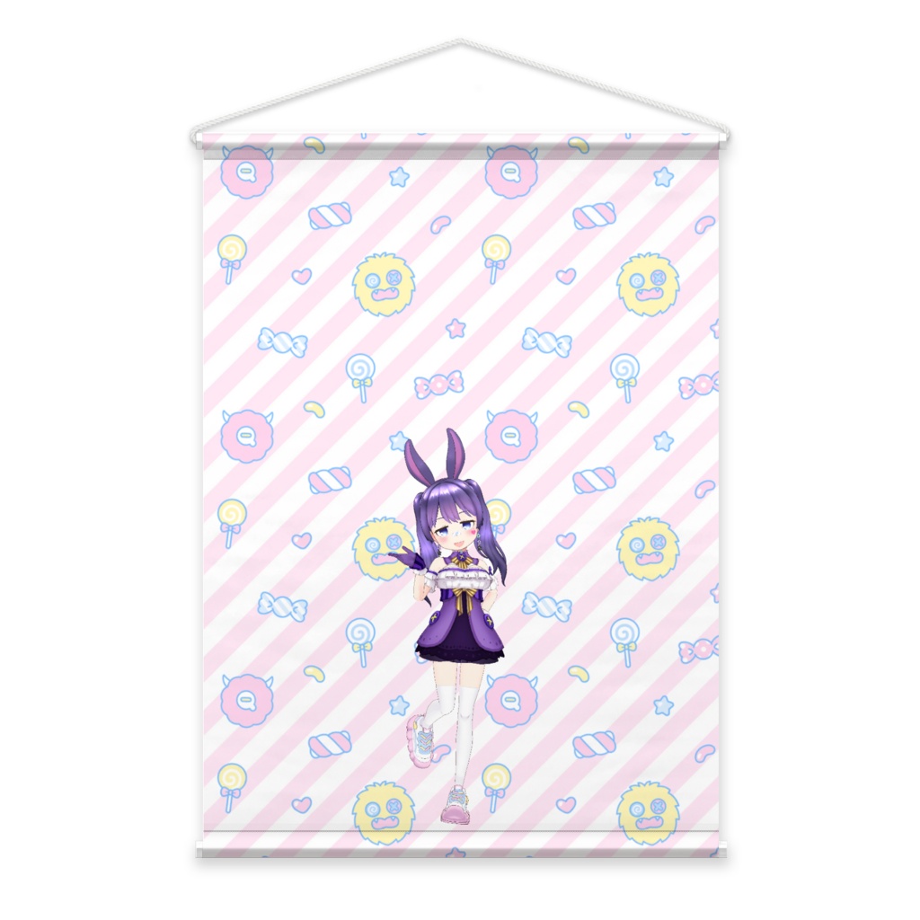 【ゆめ3月14日誕生日】3月生誕祭記念日-タペストリー-G0818