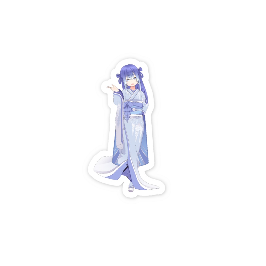 【秦泉寺 瑞姫】3月生誕祭記念日-スマホステッカー-G0816