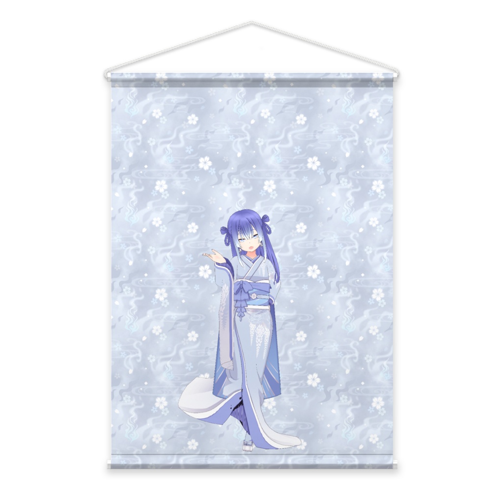 【秦泉寺  瑞姫】3月生誕祭記念日-タペストリー-G0816