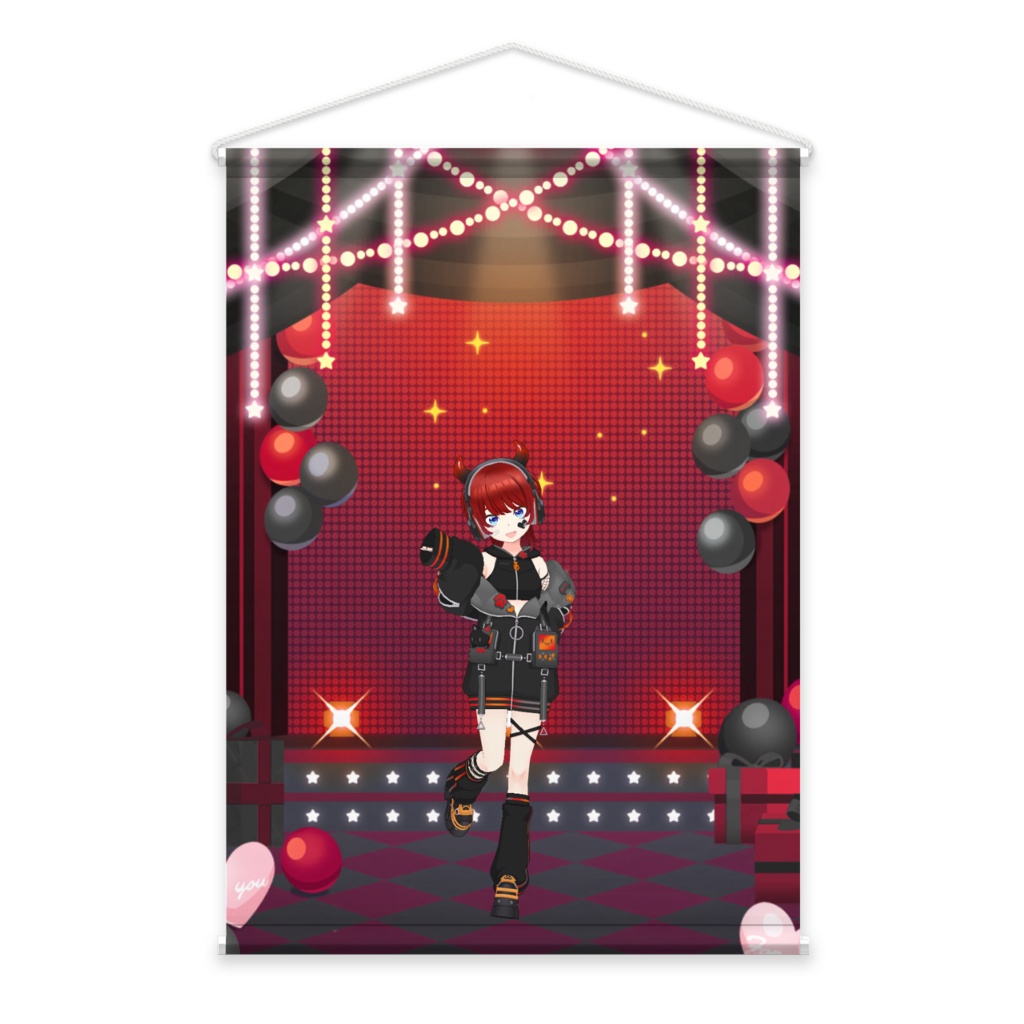 【向坂にがり】3月生誕祭記念日-タペストリー-G0807