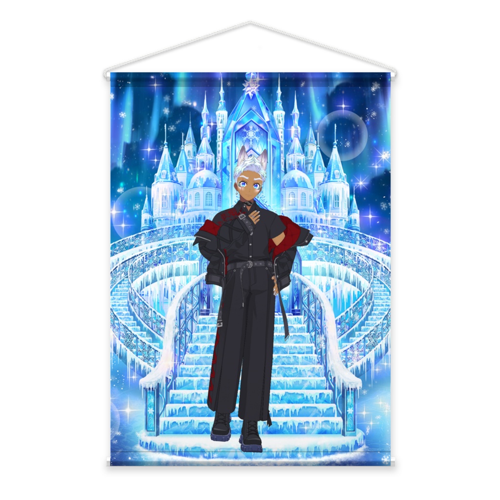 【snow roido】3月生誕祭記念日-タペストリー-G0802