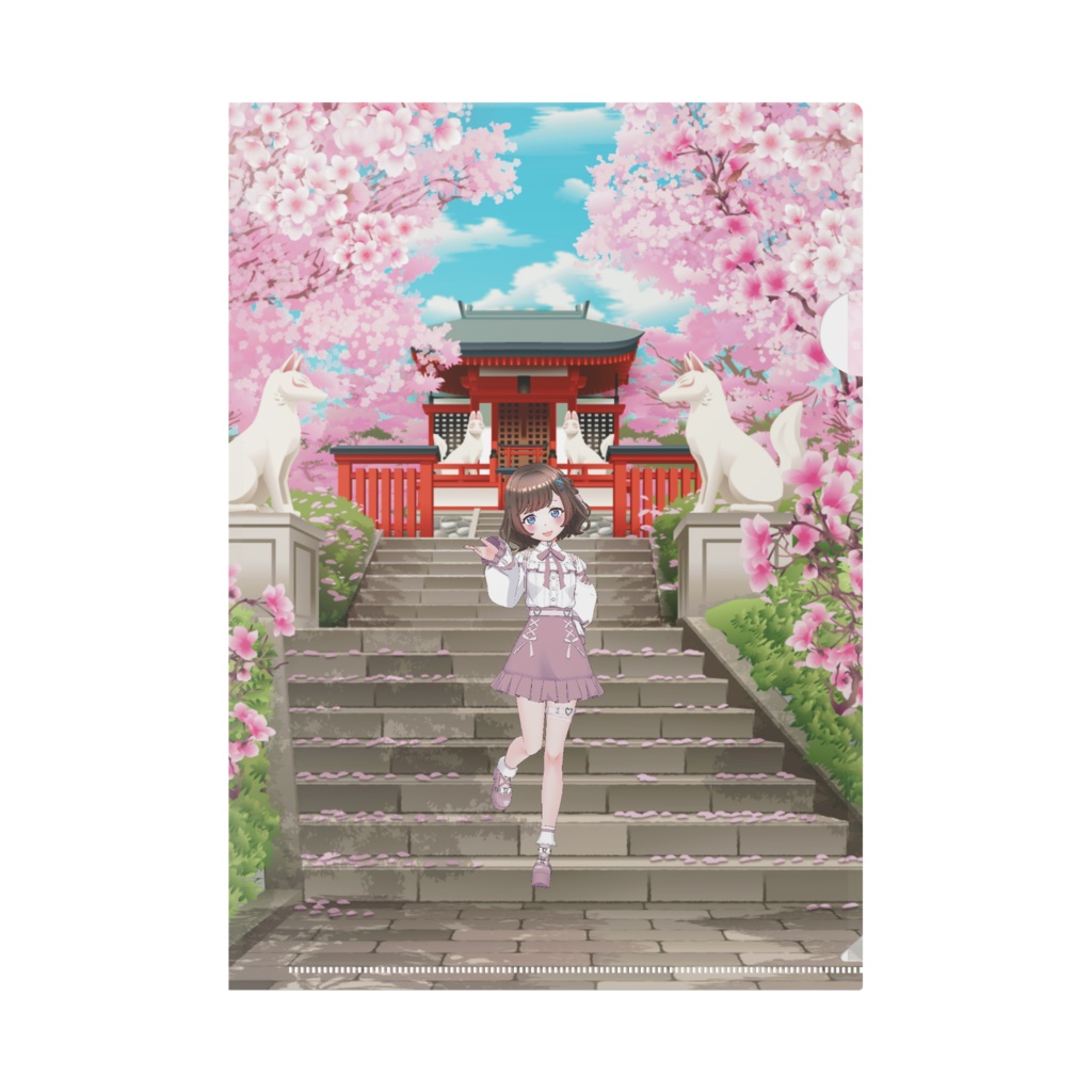 【えりたん】3月生誕祭記念日-クリアファイル-G0797