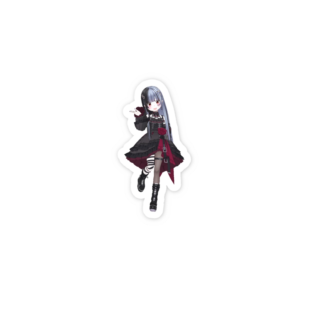 【如月そらん】3月生誕祭記念日-スマホステッカー-G0789