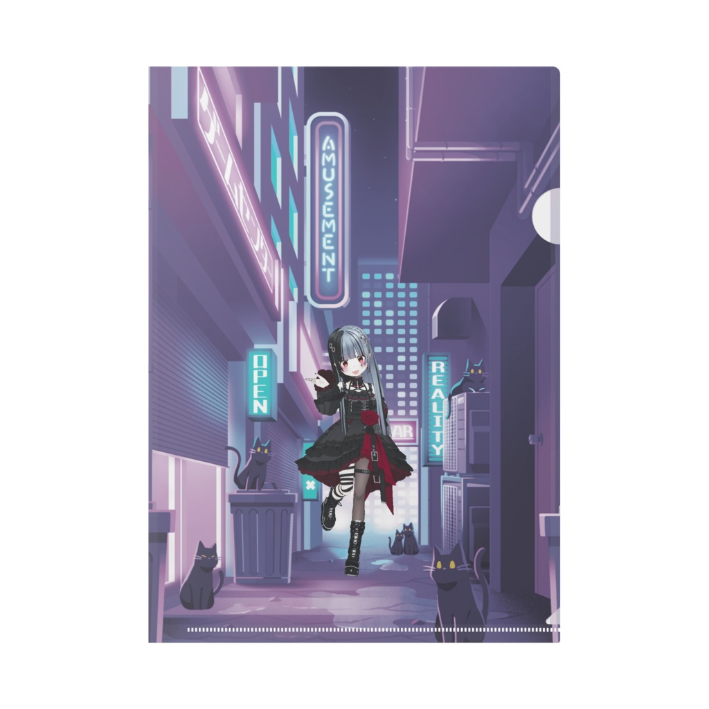 【如月そらん】3月生誕祭記念日-クリアファイル-G0789