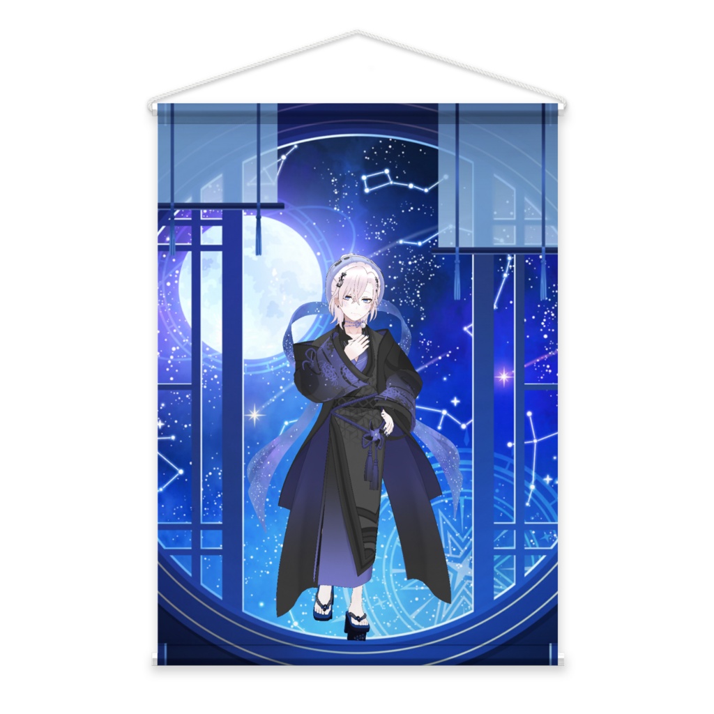 【むぎ】3月生誕祭記念日-タペストリー-G0787