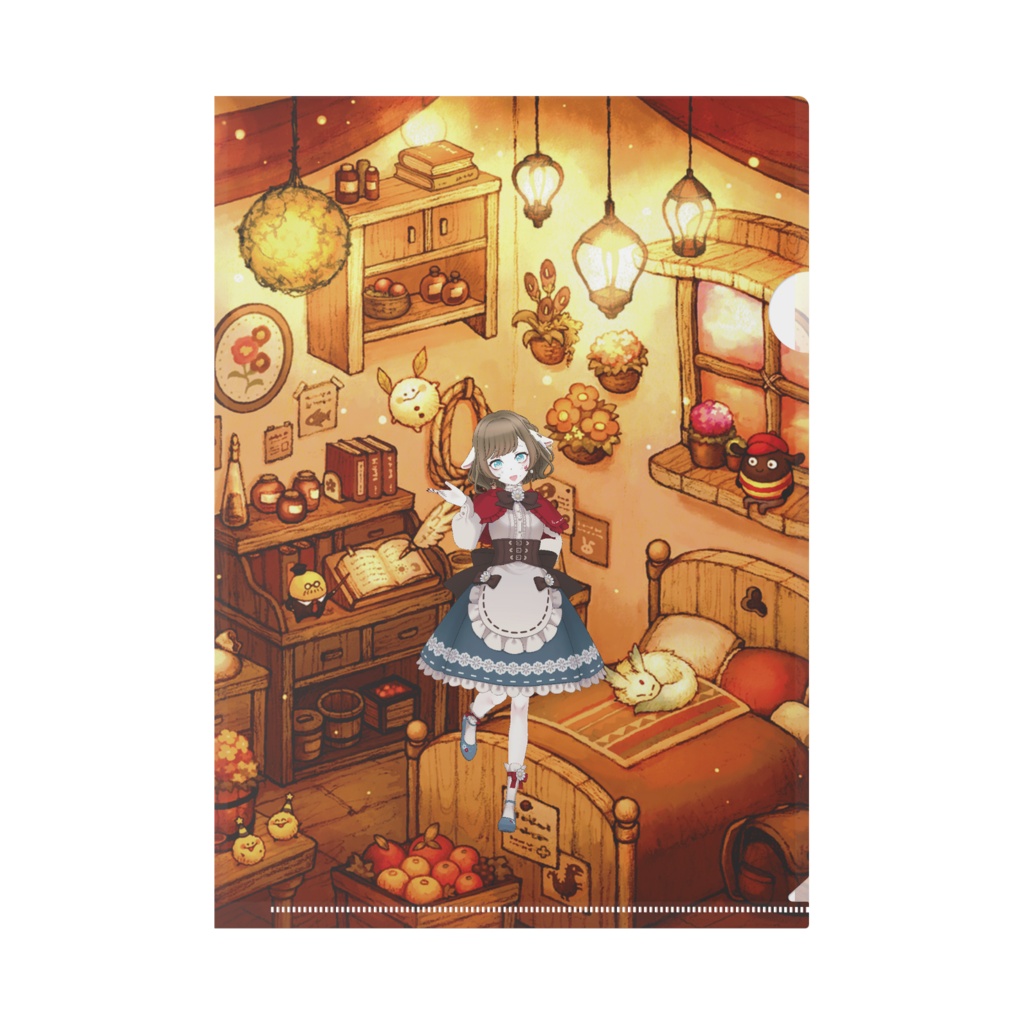 【卯ノ花あず】3月生誕祭記念日-クリアファイル-G0781