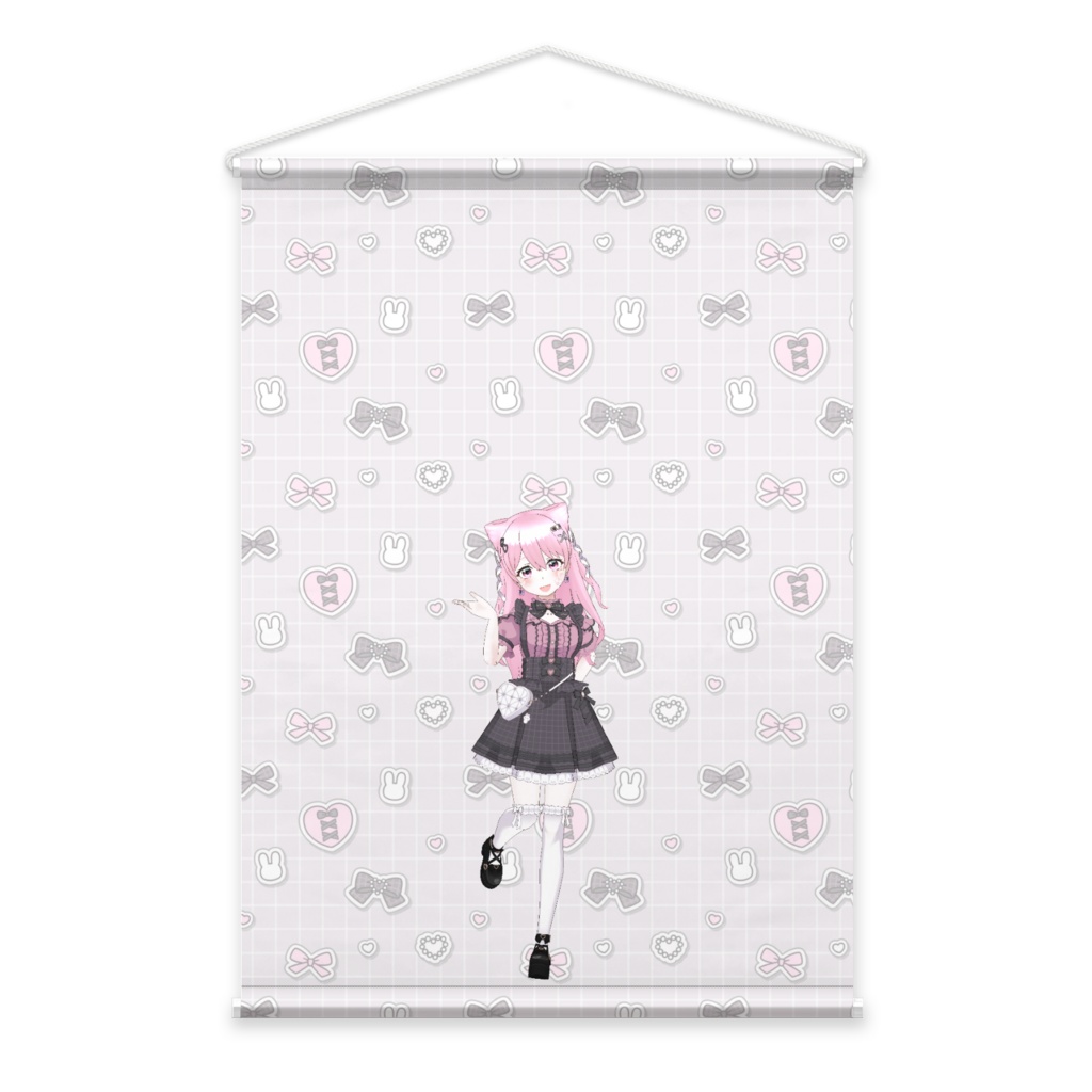 【ねう】3月生誕祭記念日-タペストリー-G0775