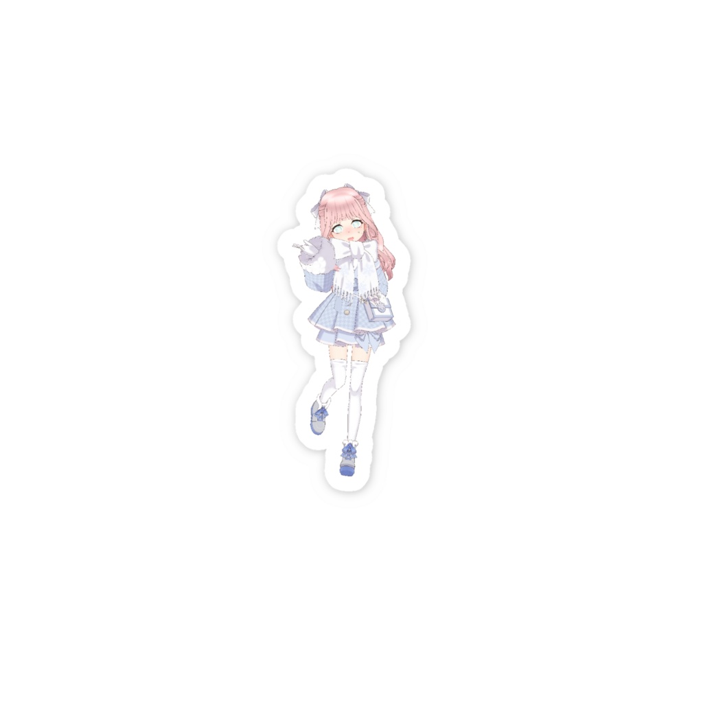 【櫻井ゆち】3月生誕祭記念日-スマホステッカー-G0774