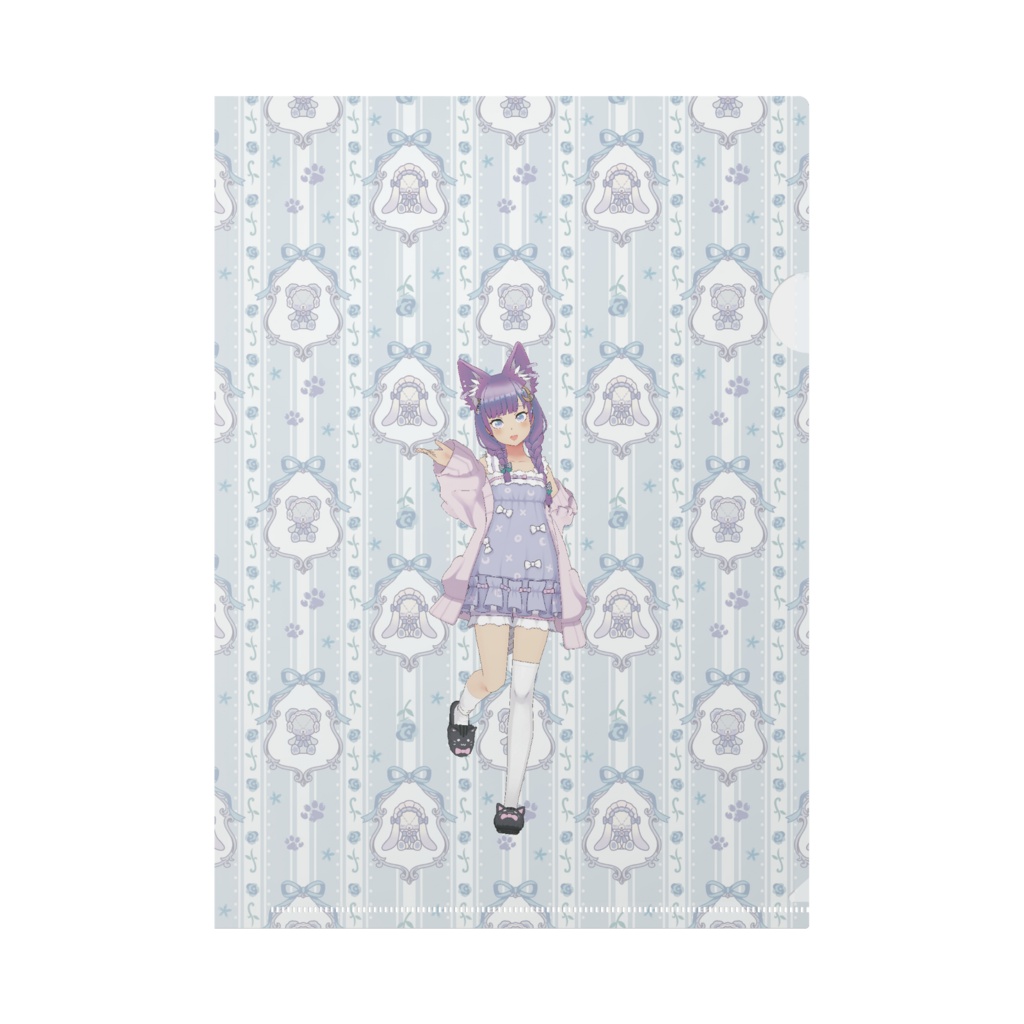 【紫狐】3月生誕祭記念日-クリアファイル-G0772