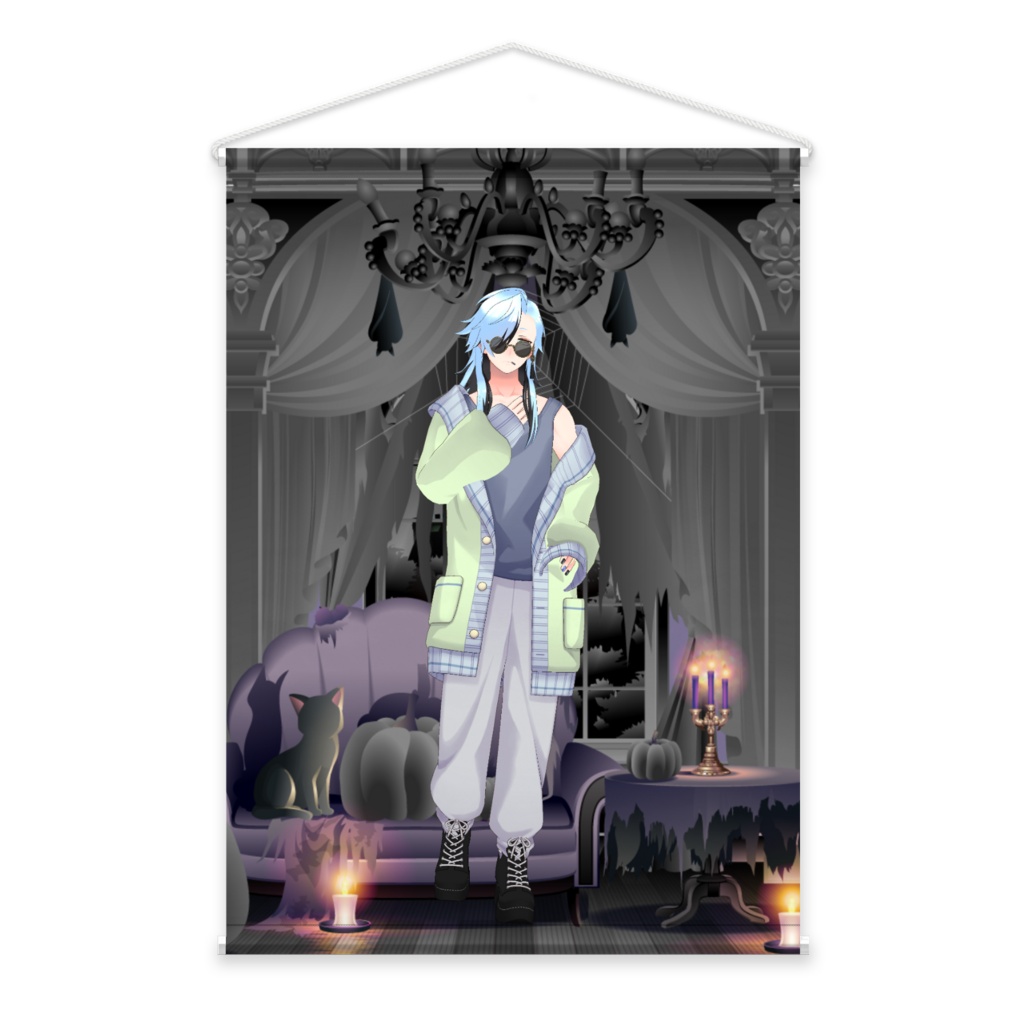 【愚息】3月生誕祭記念日-タペストリー-G0771