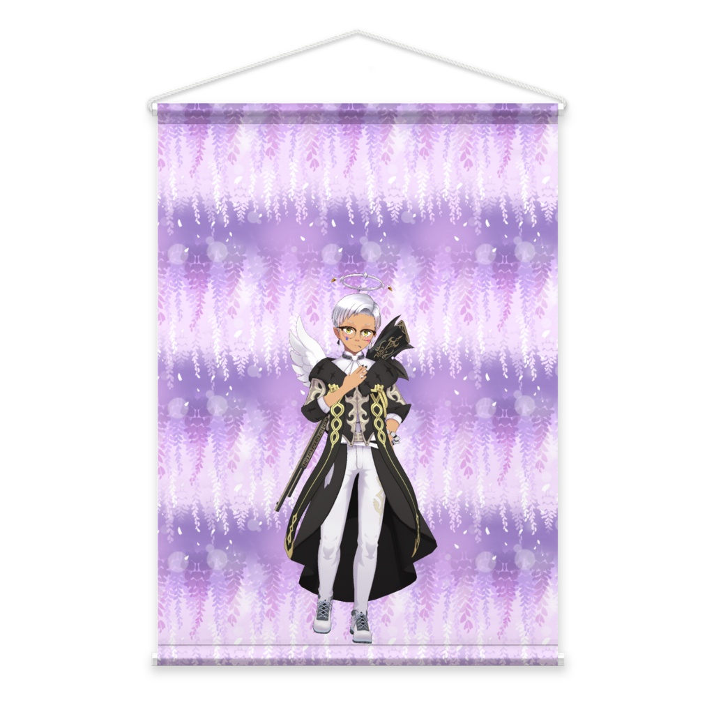 【風舞姫 輝炉】3月生誕祭記念日-タペストリー-G0770