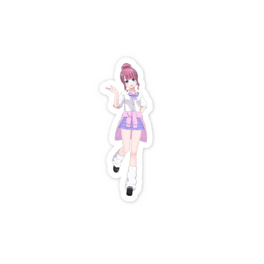 【推輝 ミナ】3月生誕祭記念日-スマホステッカー-G0768