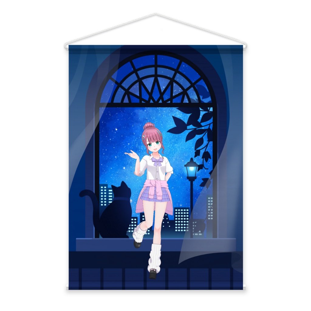 【推輝 ミナ】3月生誕祭記念日-タペストリー-G0768