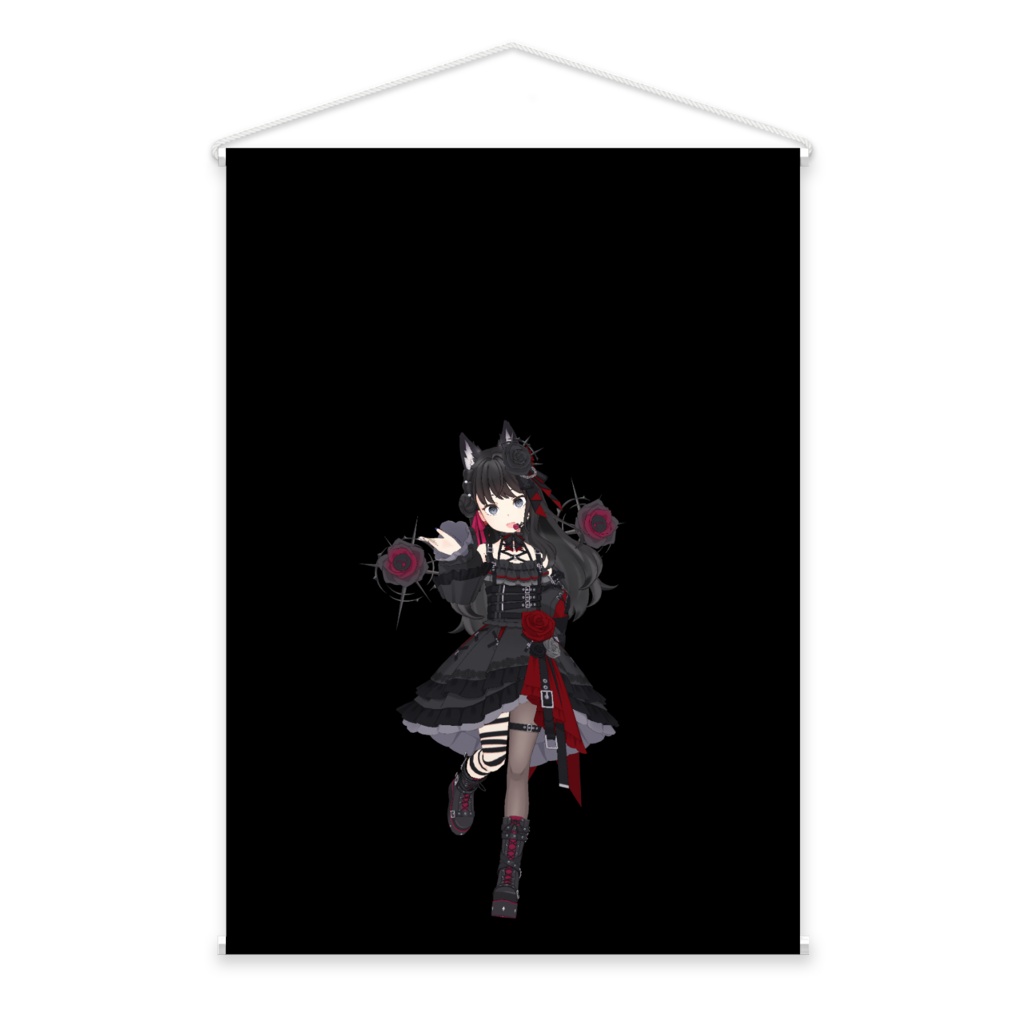 【万百千百乃百】3月生誕祭記念日-タペストリー-G0766