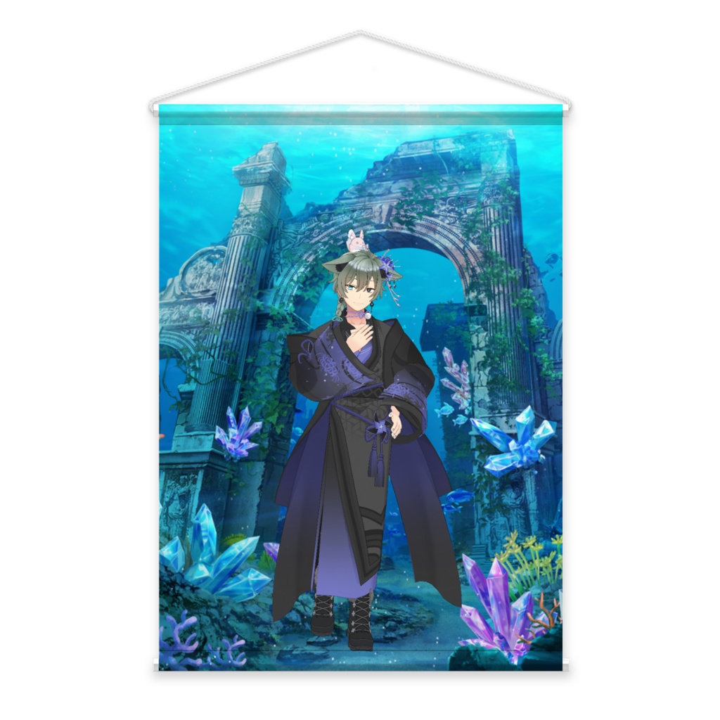 【来間エビ】3月生誕祭記念日-タペストリー-G0760