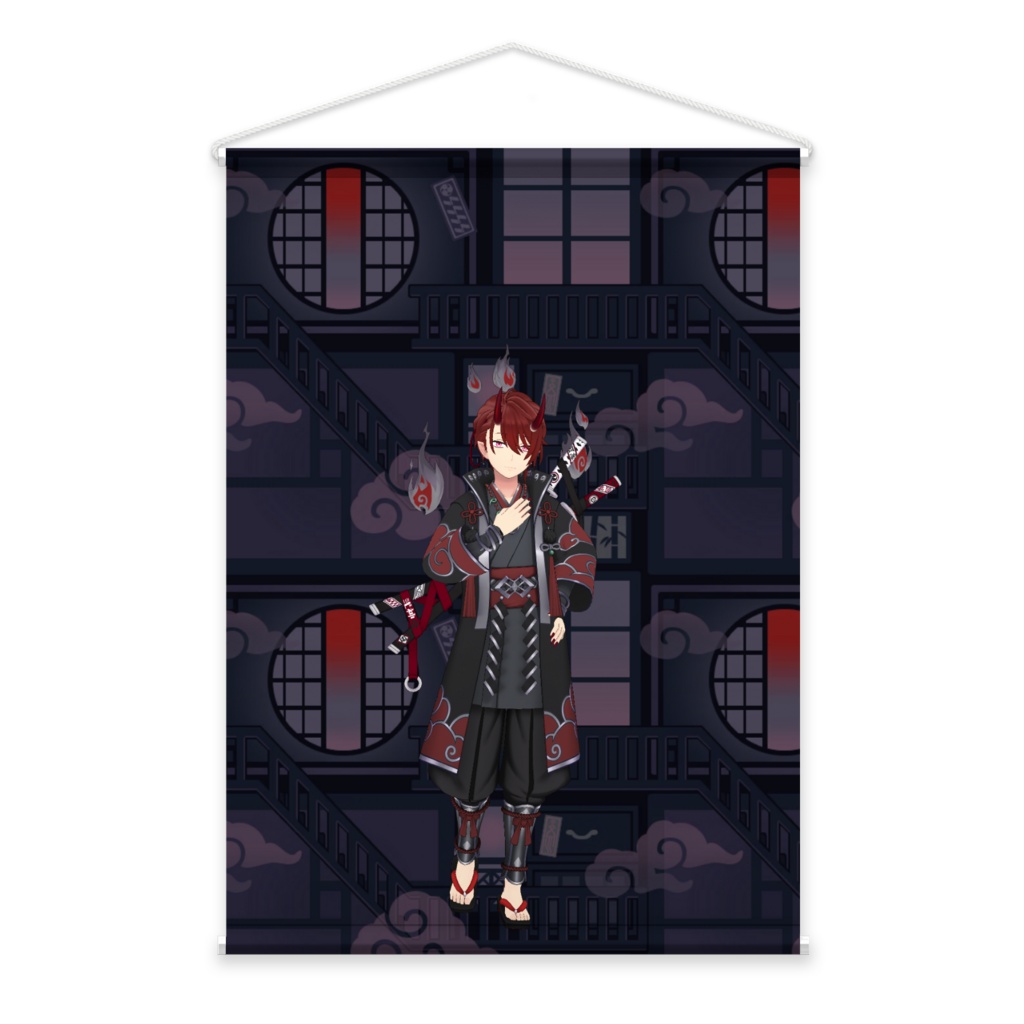 【亀たん。】3月生誕祭記念日-タペストリー-G0758