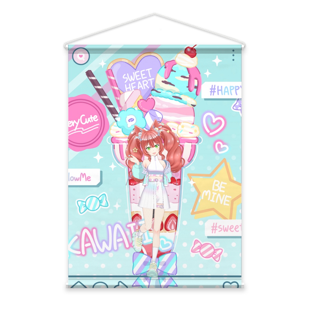 【さんどいっち】3月生誕祭記念日-タペストリー-G0757