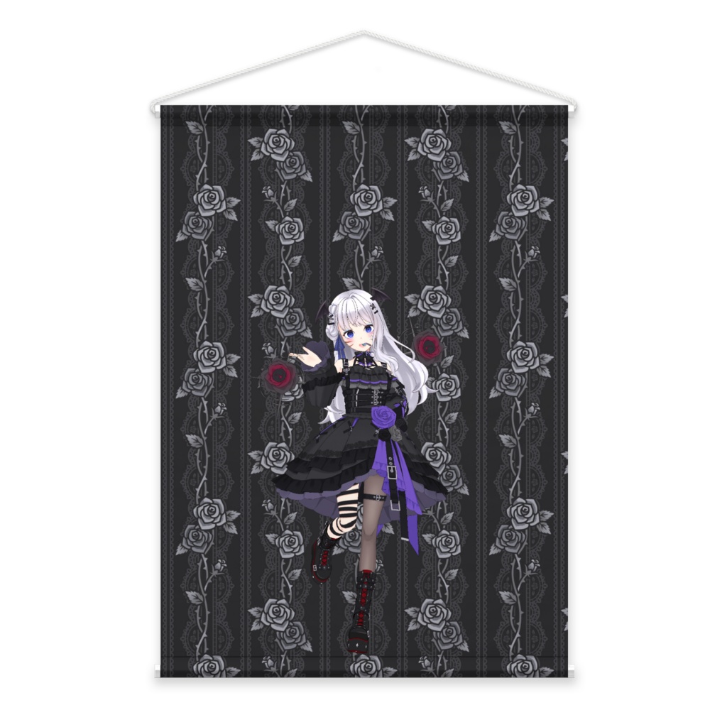 【宵喰暮葉】3月生誕祭記念日-タペストリー-G0756