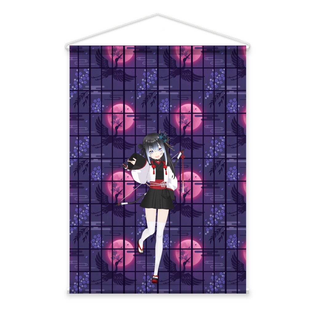 【藤儀みりん（味醂醤油】3月生誕祭記念日-タペストリー-G0754