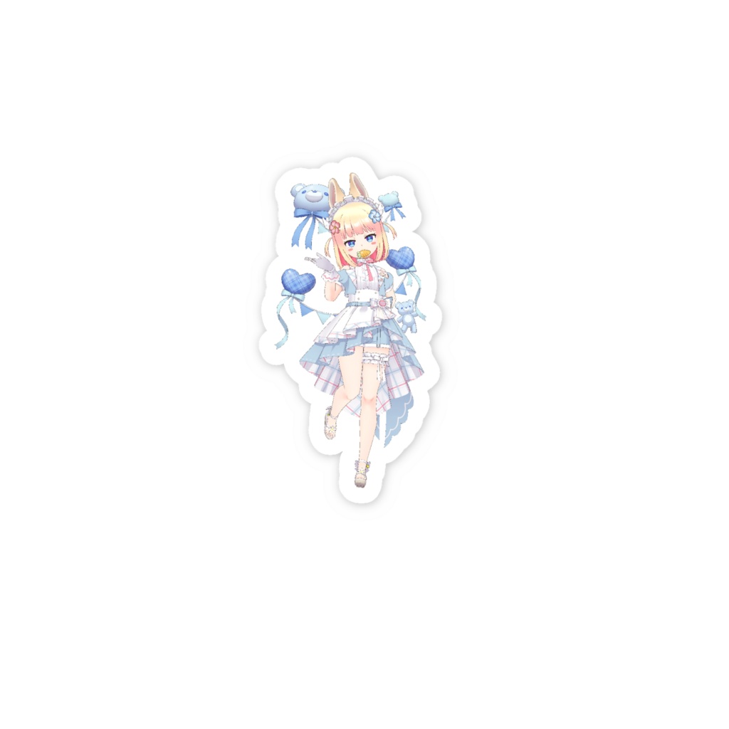 【絵成かづき】3月生誕祭記念日-スマホステッカー-G0751