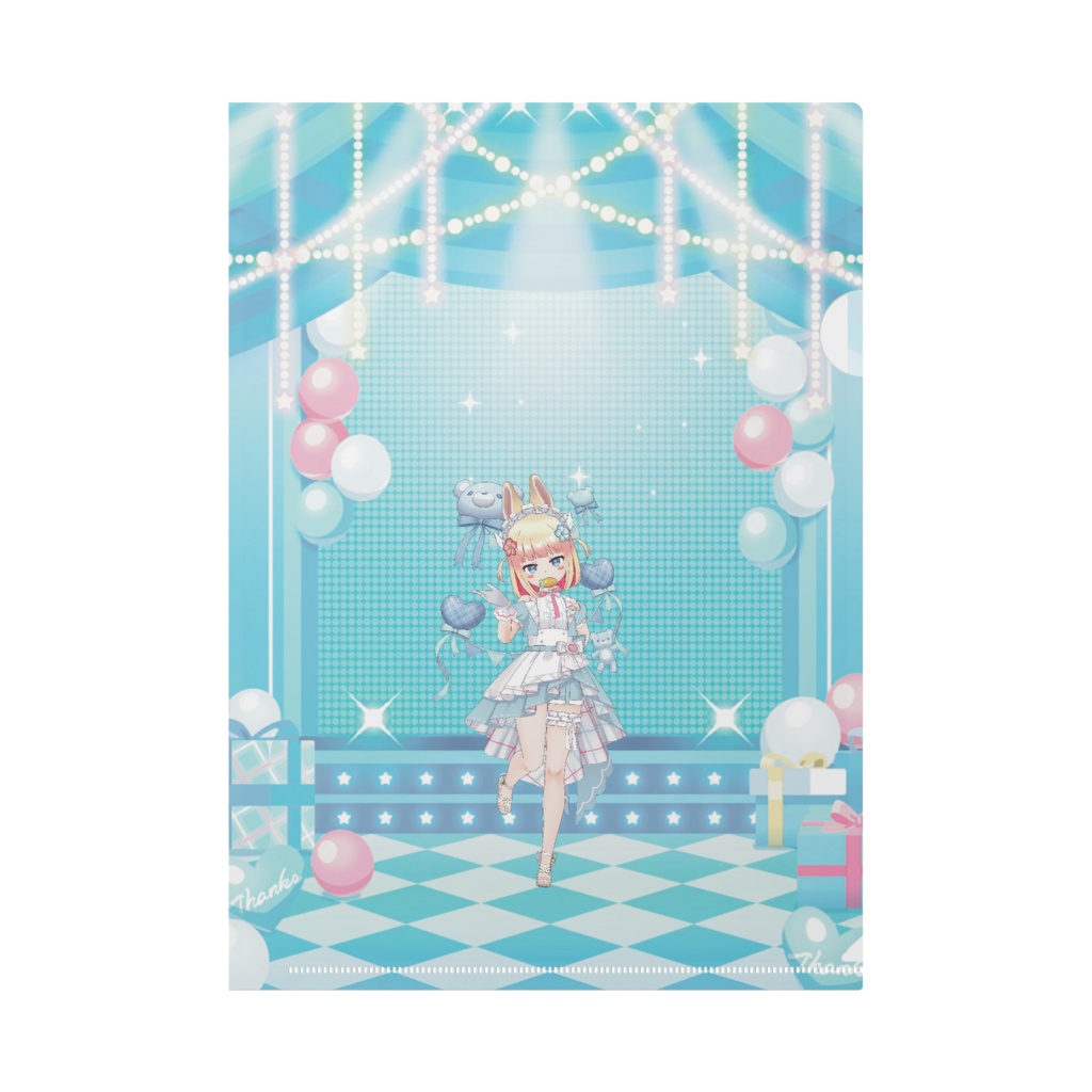 【絵成かづき】3月生誕祭記念日-クリアファイル-G0751