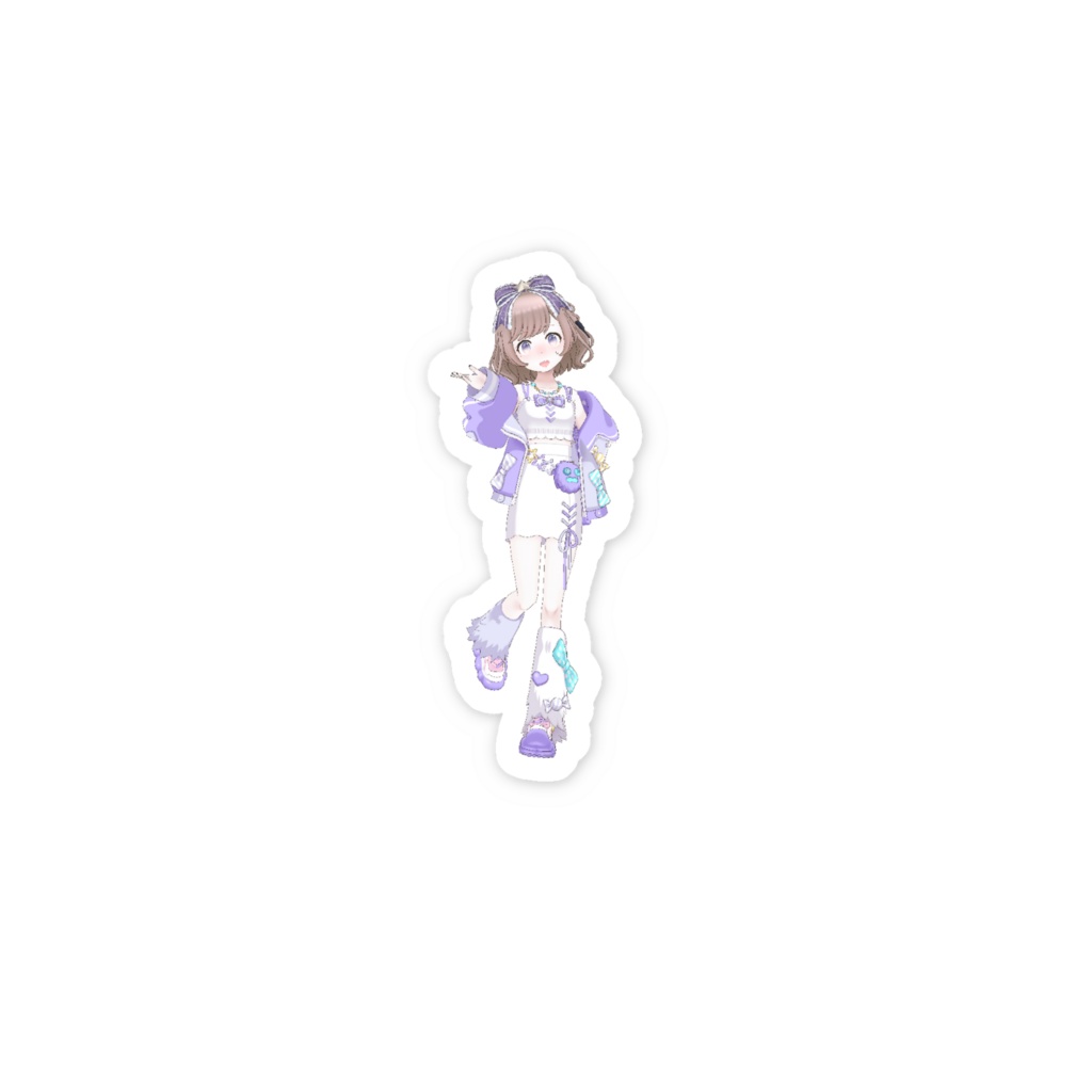 【丼】3月生誕祭記念日-スマホステッカー-G0746