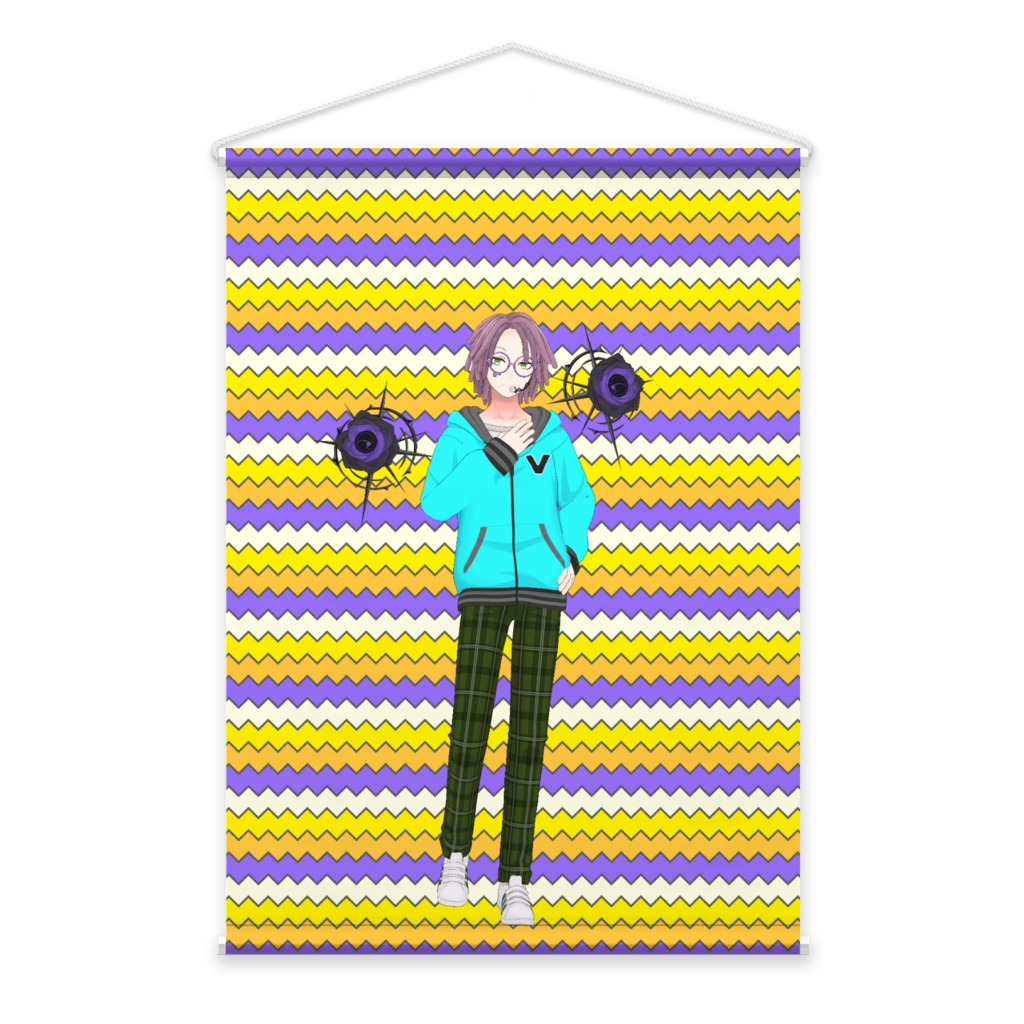 【山谷健次郎 (仮）】3月生誕祭記念日-タペストリー-G0745